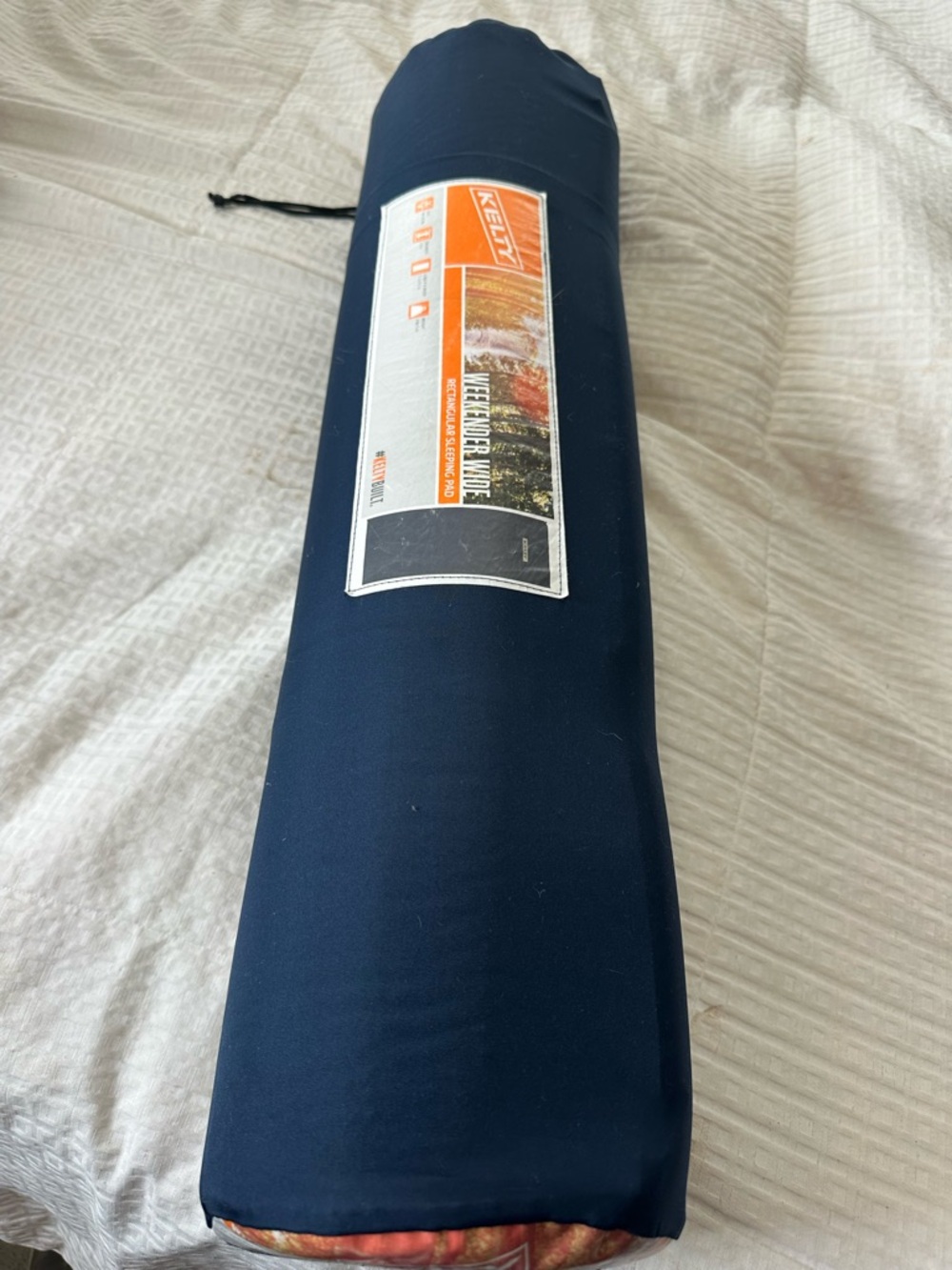 Kelty Weekender Wide Rectangular Sleeping Pad - Navy - Picture 2 of 3
